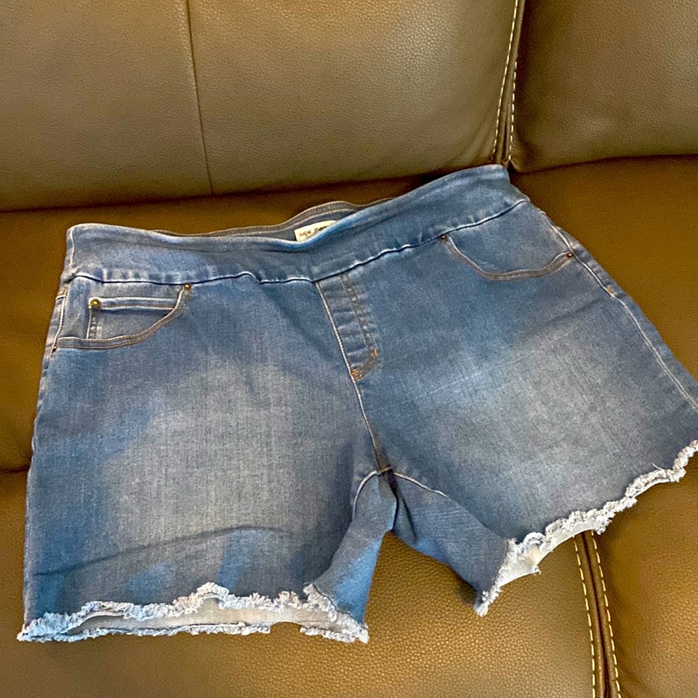 Woman’s denim shorts